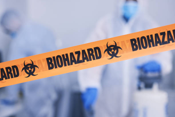 Professional Infectious Disease Decontamination technician working in Capitola, CA